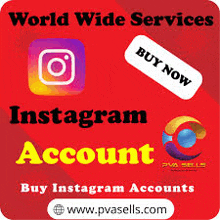 a red background with the words `` world wide services instagram account buy instagram accounts ''