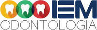 a colorful logo for odontologia with a tooth in the middle