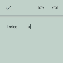 a screen shot of a text message that says i miss geonu