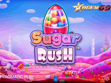 a game called sugar rush is being played on a computer screen