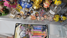 a box of league of legends markers sits on a table