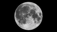 a full moon with the word artemis in white letters