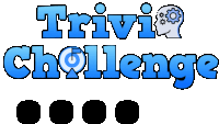 a logo for the trivia challenge shows a gear in a head