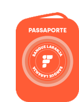 a red passport with the words passeporte on it