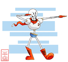 a cartoon drawing of papyrus with the year 2017 on the bottom