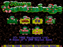 a screen shot of a christmas game called xmas