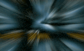 a blurry picture of a blue and yellow colored background