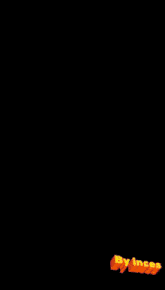 a drawing of a bird with the words by inces on the bottom right