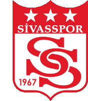 a red and white emblem for sivasspor dated 1967