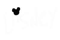 a drawing of goofy with the word disney in the background