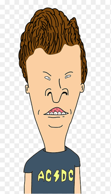 a cartoon of a man wearing a shirt that says acsdc