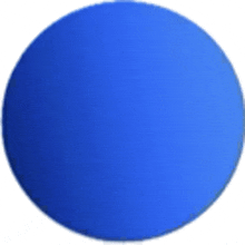 a blue circle on a white background with a gradient .