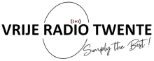 a logo for vrije radio twente simply the best is shown