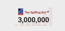 a youtube live subscriber count for the spitting brit