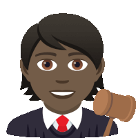 a man in a suit and tie is holding a gavel