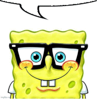 Speechless Meme Spongebob Sticker