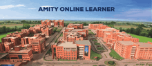 an aerial view of amity online learner buildings