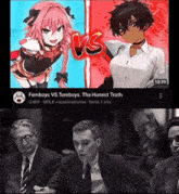 a video titled femboys vs tomboys the honest truth is shown
