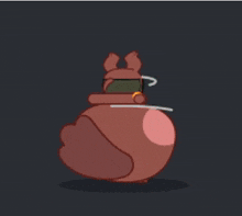 a cartoon dog is laying on the ground with the word sup written above him .