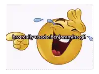 a man wearing sunglasses and headphones with the words bro really used a benjamins gif
