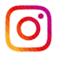 the instagram logo is a square with a circle in the center .