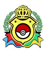 a badge with a crown on top of it