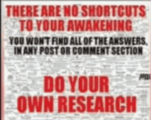 a poster that says " there are no shortcuts to your awakening "