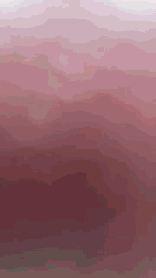 it looks like a painting of a sunset with a pink gradient .