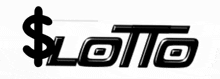 a black and white logo for lotto with a dollar sign in the middle