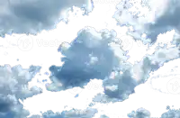 a blue sky with white clouds and the word eezy in the bottom right corner