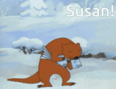 a picture of a cartoon character with the name susan on it