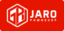 a logo for a pawn shop called jaro