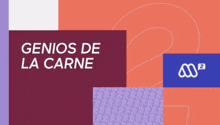 a poster that says ' genios de la carne ' at the top