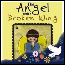 a book called the angel with a broken wing has a picture of an angel on the cover