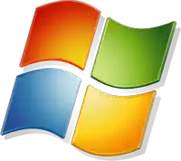 a colorful windows logo with red blue green and orange squares