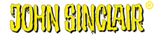 a logo for john sinclair is displayed in yellow on a white background