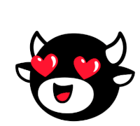 Heart Eyes Meme Sticker