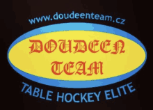 a logo for douden team table hockey elite