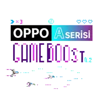 a logo for oppo a serisi game boost 1.2