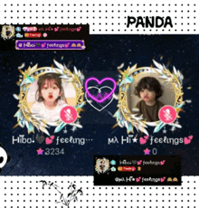 a screenshot of a video game with the name panda