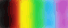 a rainbow colored background with a black border and a rainbow of colors