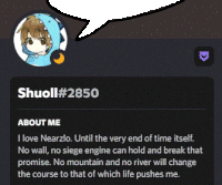 a screenshot of shuoll # 2850 's about me