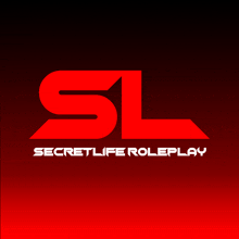 a red logo that says secretlife roleplay