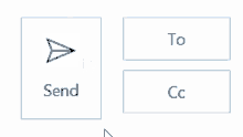 a screenshot of a send and to icon