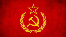 the flag of the soviet union has a hammer and sickle and a star .