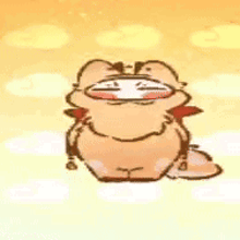 a cartoon drawing of a cat wearing a hat and a scarf flying through the air .