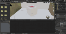 a screenshot of a program called blender showing a scene