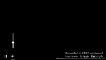 a screen shot of a video that says ' recorded in free version of icecream screen recorder ' on it