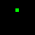 a green square is on a white background .