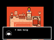 a screenshot of a video game that says mom help on the bottom